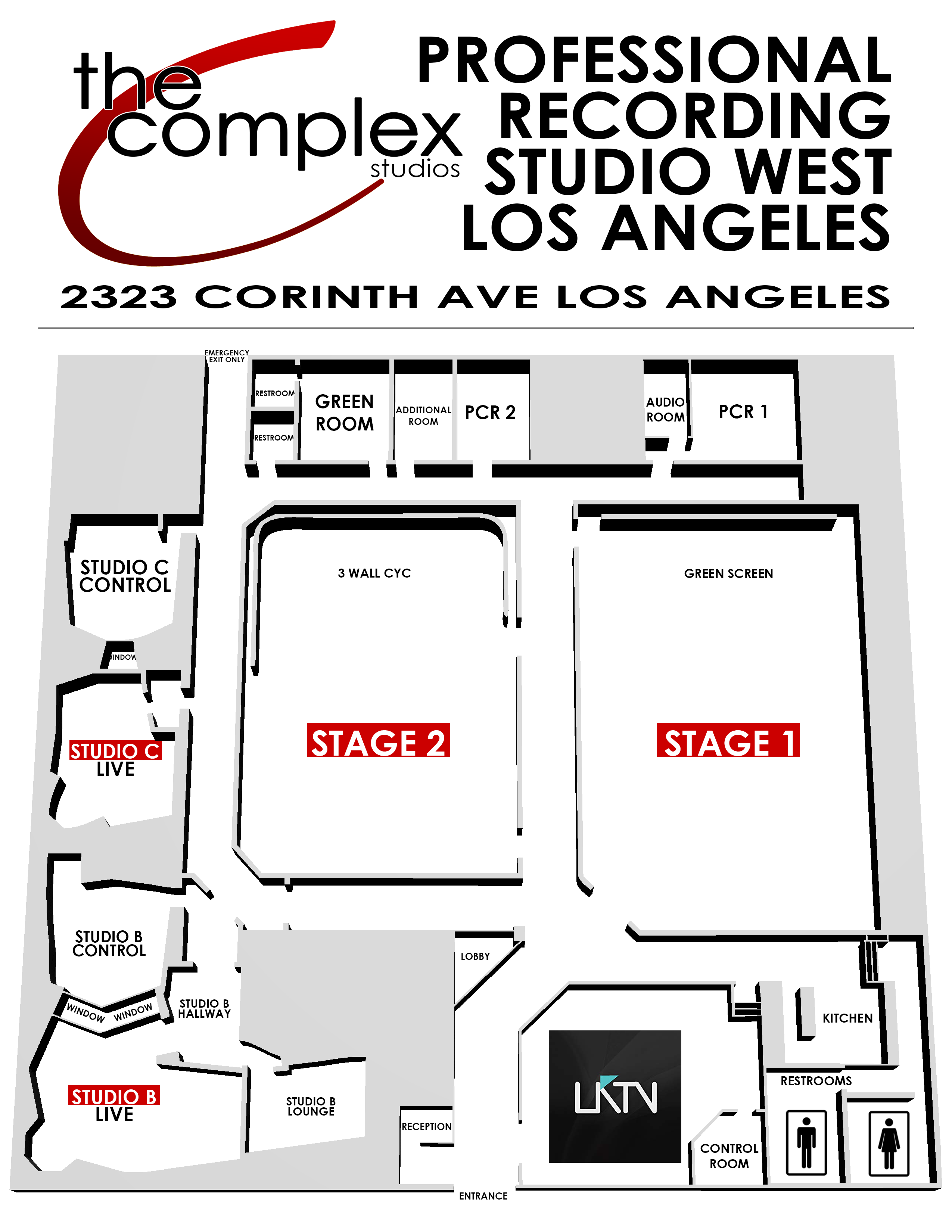 complex studios 3D map